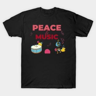 Peace & Music - International day of Peace T-Shirt